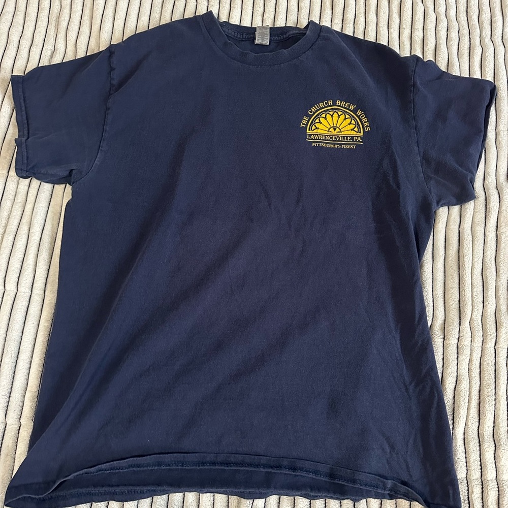 Navy Blue Graphic T-Shirt